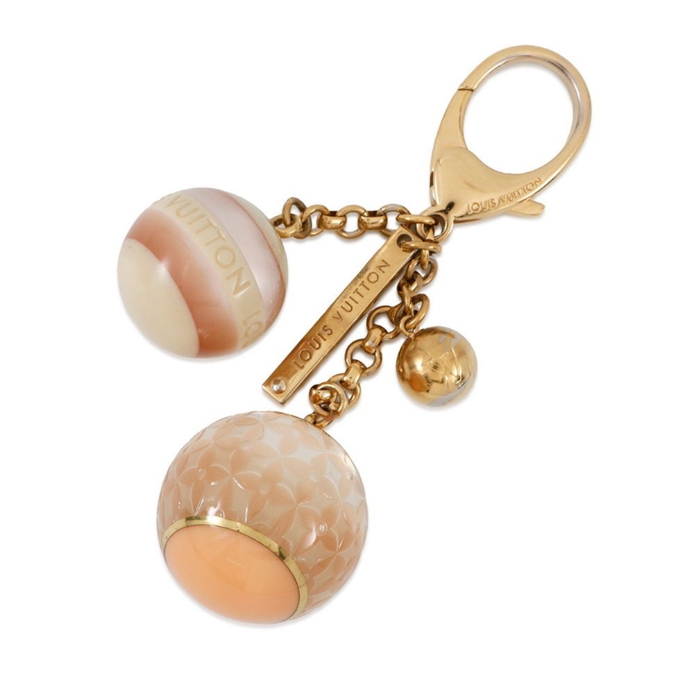 Louis Vuitton Bijoux Sac Mini Lin Croisette Bag charm key chain 💯 authentic - Picture 1 of 8